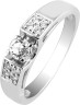 Кольцо с бриллиантом из белого золота «Tentation Celeste» Diamanti (арт.3DG061GB2)