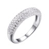 Кольцо с фианитами «Spark Line Shine» серебро 925 Fresh Jewelry (арт.SL-R00231-X-W-X-X-W)