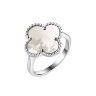 Кольцо серебряное с жемчугом «Lucky Large» Fresh Jewelry (арт.TC-R00206-X-W-PN-X-X)