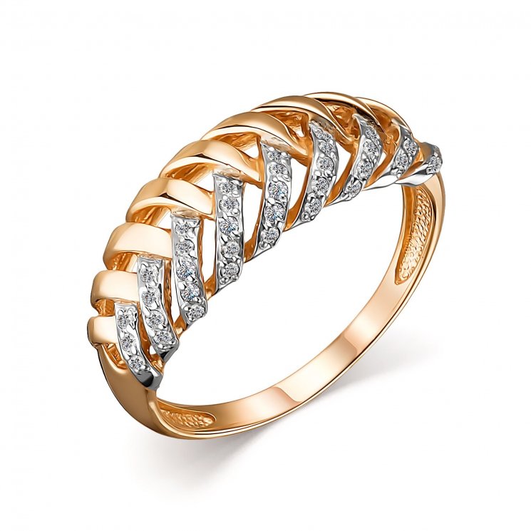 Золотое кольцо Алькор КЮЗ (Золото) 14498-100