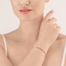 Coeur de lion браслет crystal-rose gold 17 см la_0131_33-1822