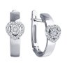 Серьги из белого золота с бриллиантами (Арт.1022257-3)