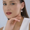 Серьги из серебра с фианитами «Розовый Шарм» SOKOLOV (арт.94027181-91)