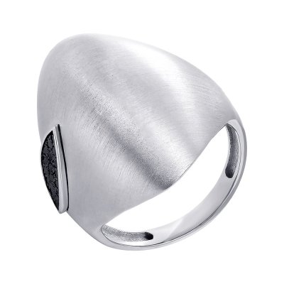 Кольцо из белого золота с бриллиантом (Арт.sv_210r_ko_db_wg)