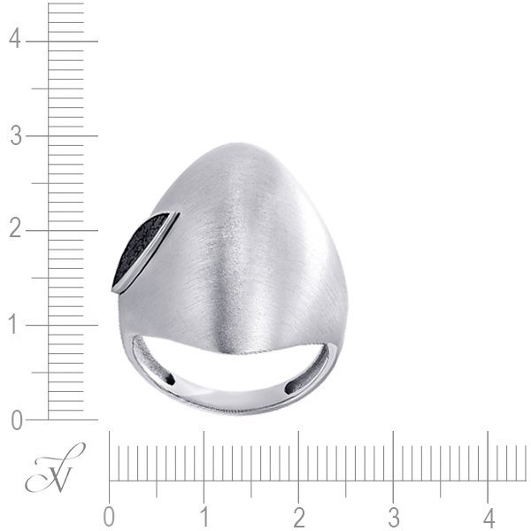 Кольцо из белого золота с бриллиантом (Арт.sv_210r_ko_db_wg)