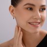 Серьги из золота с корундами и фианитами (Арт.51-120-02847-1)