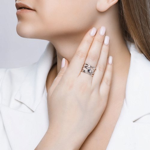 Кольцо из серебра (Арт.94013050)