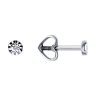 Серьги из белого золота с бриллиантами (Арт.52-222-01076-2)
