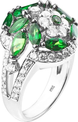 Кольцо из белого золота с бриллиантом (Арт.rg_5010_a01)