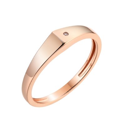 Кольцо из серебра с фианитом (Арт.ss-r01810-x-g-w-x-x)