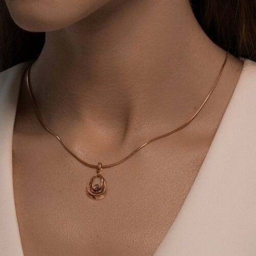 Золотой кулон с фианитом SOKOLOV (арт. 036595)