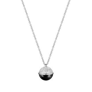 Ожерелье с керамикой и фианитами «Ceramic Sphere» Fresh Jewelry (арт.TC-N02013-B-W-X-X-W)