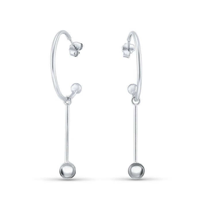 Серьги Серебряные крылья (Арт.02fye10343-113_)