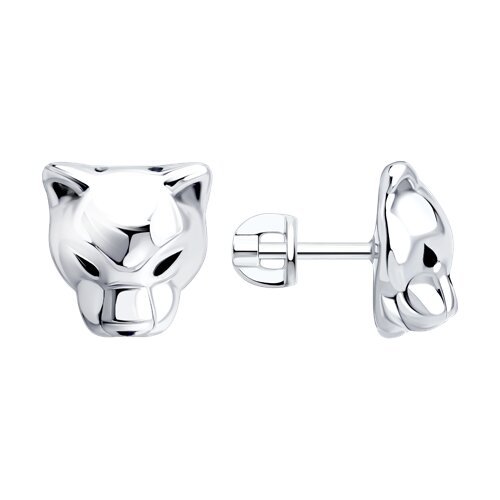 Серьги из серебра с эмалью (Арт.94027326)