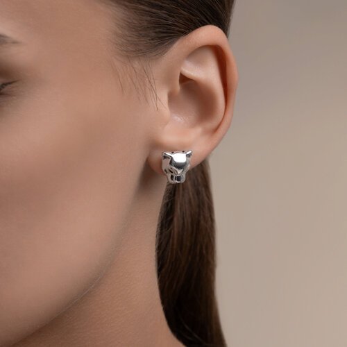 Серьги из серебра с эмалью (Арт.94027326)