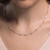 Колье из серебра с фианитами «Лунный Шёпот» SOKOLOV (арт.94070922-91)