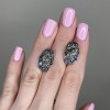 Серьги из белого золота с бриллиантами и сапфирами «Таинственный сад» MyJewels (арт.E31238)