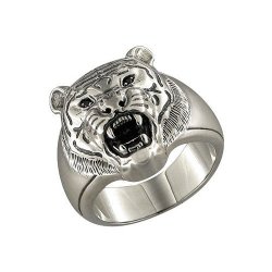 Печатка из чернёного серебра с чёрными фианитами (Арт.95010023)