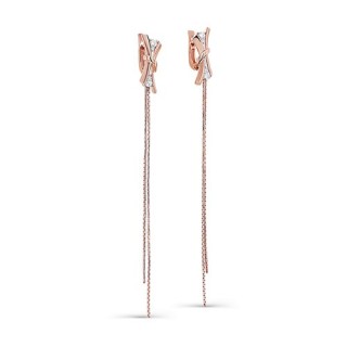 Серьги золото с бриллиантами «Танец Линий» Kabarovsky (арт.12-01705-1000)