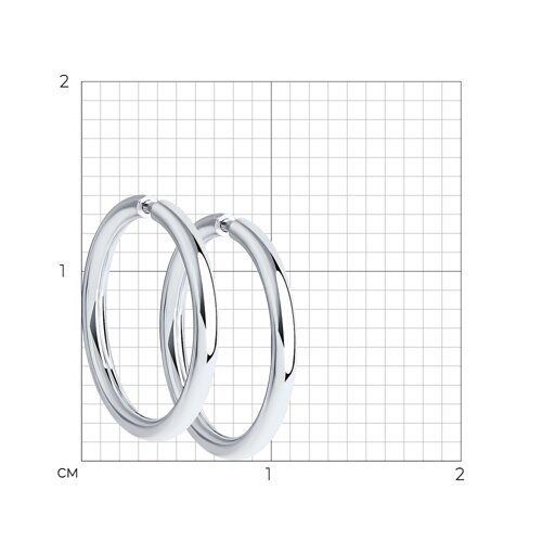 Серьги из серебра (Арт.94-124-01718-1)