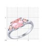 Кольцо из серебра с фианитами (Арт.94012765)