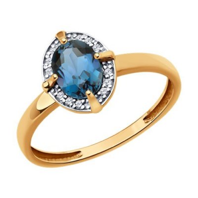 Кольцо золотое пробы 585 (Арт.71-00330)