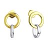 Серьги из желтого золота (Арт.029083-2)