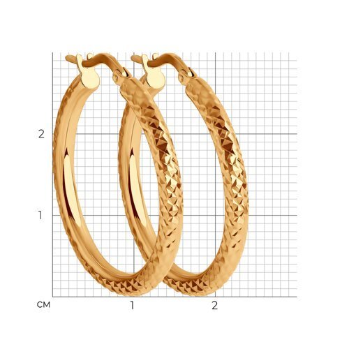 Серьги из золота (Арт.029869)