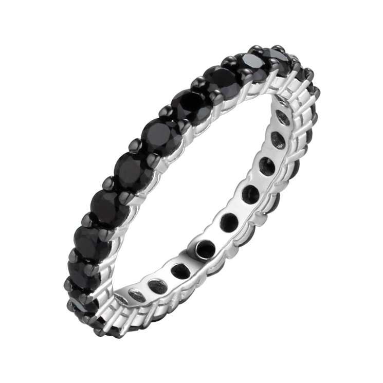 Кольцо из серебра (Арт.cz-r00684-x-wb-x-x-b)