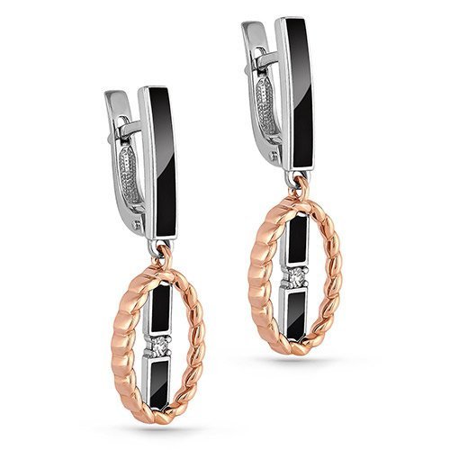 Серьги Кабаровский (Арт.12-11058-1002)