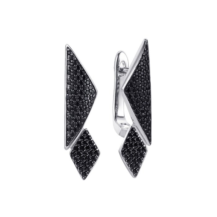 Серьги из серебра с шпинелью (Арт.mp-e00979-x-wb-x-x-b)