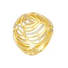 Кольцо с куб. цирконием «Geometry Sphere» серебро 925 Fresh Jewelry (арт.MP-R01037-X-Y-X-X-W)