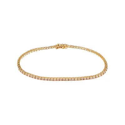 Браслет из золота с бриллиантом (Арт.bl6171_dn_yg_dn_yg)