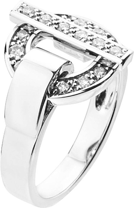 Кольцо из белого золота с бриллиантом (Арт.tz009gb3)