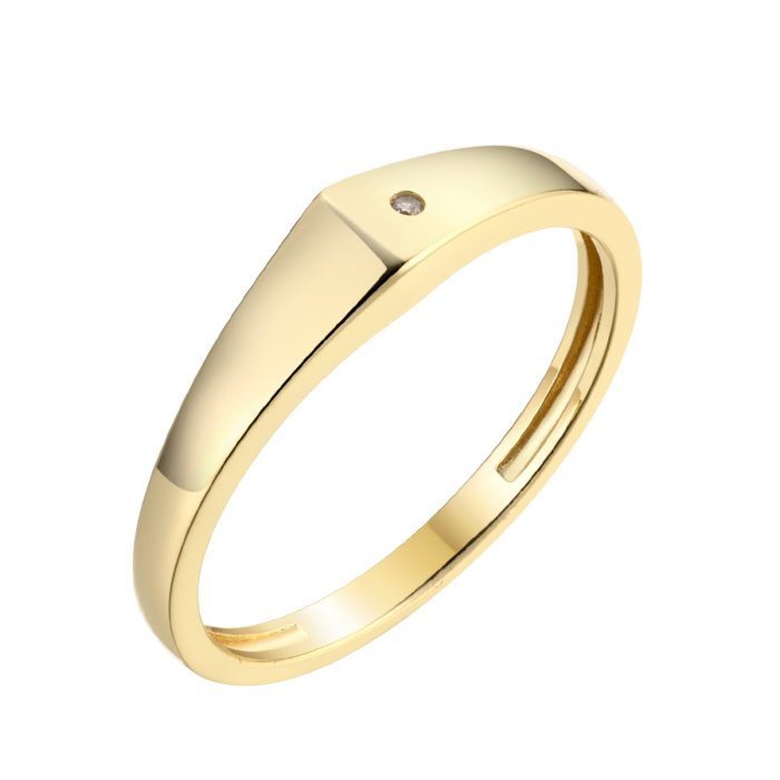 Кольцо из серебра с фианитом (Арт.ss-r01810-x-l-w-x-x)