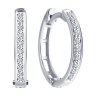 Серьги из белого золота с бриллиантами (Арт.1022151-3)