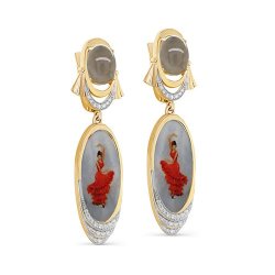 Серьги Кабаровский (Арт.12-21837-8600)