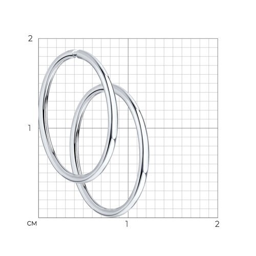 Серьги из серебра (Арт.94-124-01719-1)
