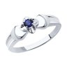Кольцо из серебра с корундом (Арт.94-310-00974-1)