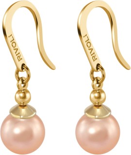 Серьги из серебра с жемчугом «Beautiful 12G» Rivoli (арт.AAS-1-A-8-12-G)