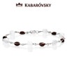 Браслет серебряный с фианитами «Капучино грёз» Kabarovsky (арт.14-125-7925)
