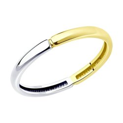 Кольцо из золочёного серебра (Арт.94013357)