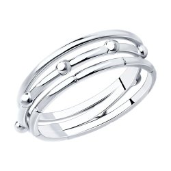 Кольцо из серебра (Арт.94013586)