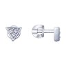 Серьги из серебра с фианитами (Арт.94022971)