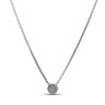 Ожерелье серебряное с кубическим цирконием «Северное Сияние» MyJewels (арт.0512)