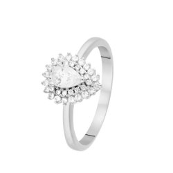 Кольцо из серебра с куб. цирконием (Арт.cz-r00692-x-w-w-x-w)