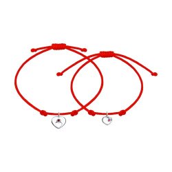 Браслет из серебра с фианитами (Арт.94050442)