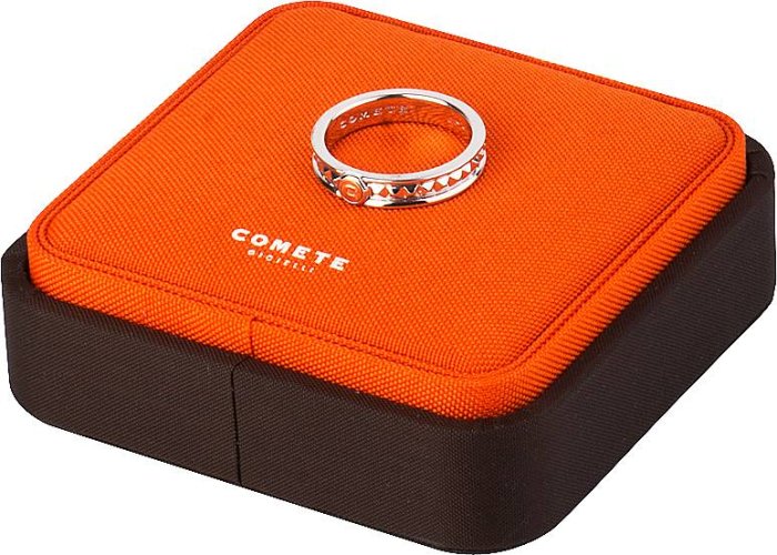 Кольцо из стали с шпинелью (Арт.uan_115)