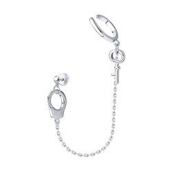 Серьга из серебра (Арт.94170115)
