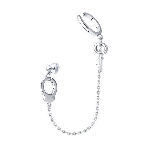 Серьга из серебра (Арт.94170115)